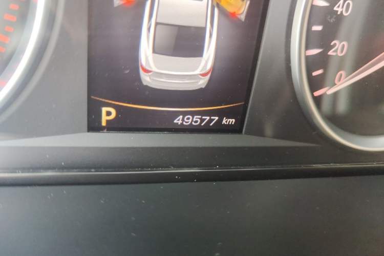 Used Geely Auto Emgrand GT 2017 2.4L Comfort Model Odometer Close Up