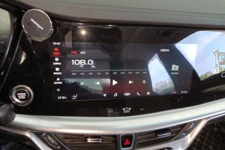 Used Geely Auto Emgrand GT 2018 1.5T MHEV Yaozhi Edition Audio And AC Panel