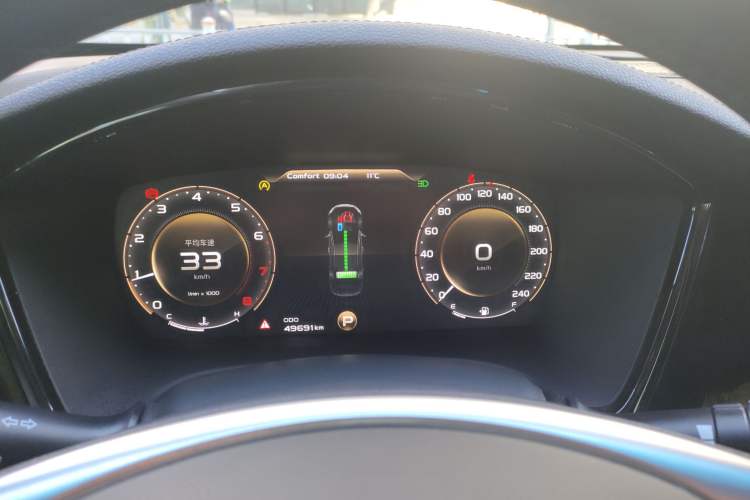 Used Geely Auto Emgrand GT 2018 1.5T MHEV Yaoxiang Edition Instrument Cluster