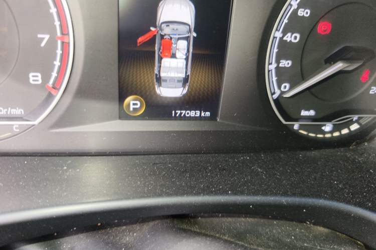 Used Geely Auto Emgrand GT 2018 1.5T MHEV Shining Edition Odometer Close Up