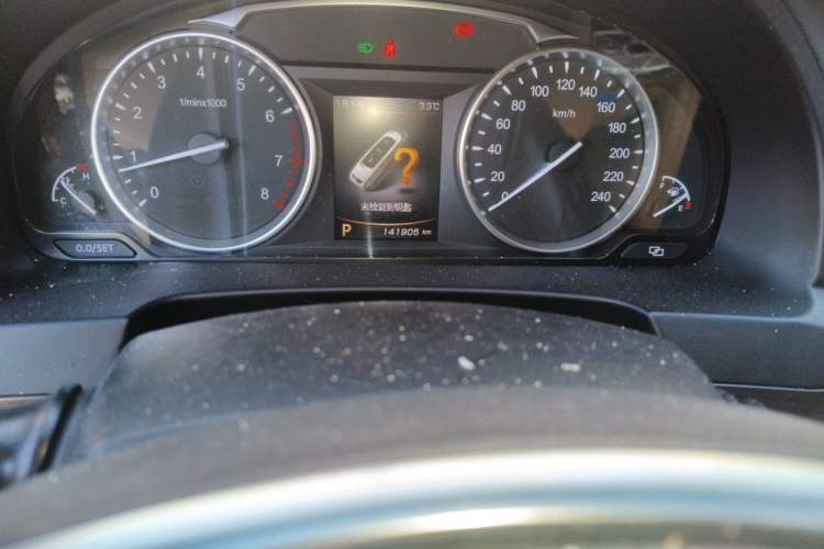 Used Geely Auto Emgrand GT 2018 1.8T Zunshang Zhiling Edition Odometer Close Up