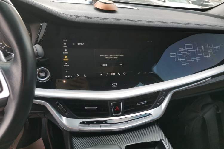 Used Geely Auto Emgrand GT 2018 1.5T MHEV Yaozun Edition Audio And AC Panel