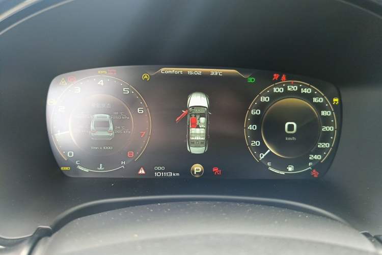 Used Geely Auto Emgrand GT 2018 1.5T MHEV Yaoxiang Edition Instrument Cluster