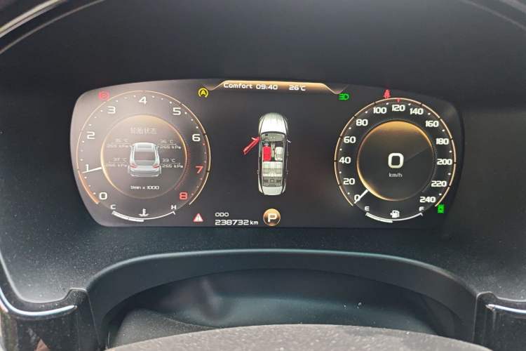Used Geely Auto Emgrand GT 2018 1.5T MHEV Yaozhi Edition Instrument Cluster