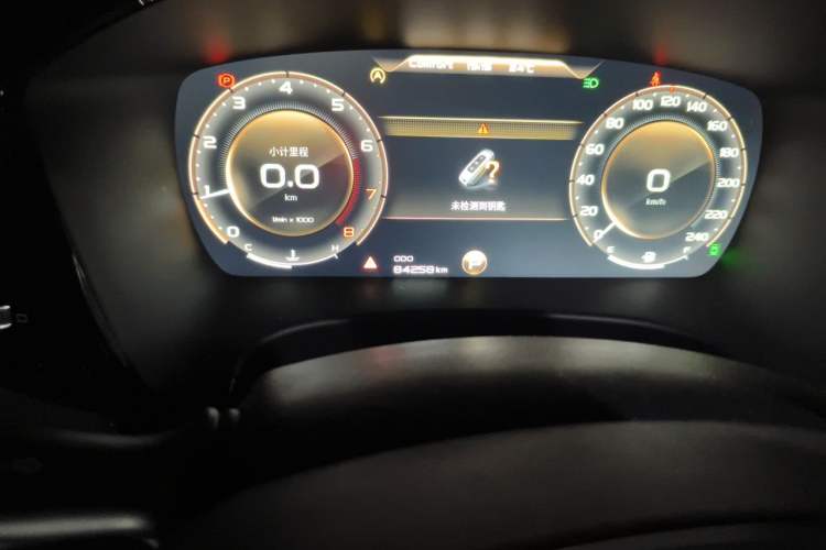 Used Geely Auto Emgrand GT 2018 1.5T MHEV Yaozun Edition Odometer Close Up