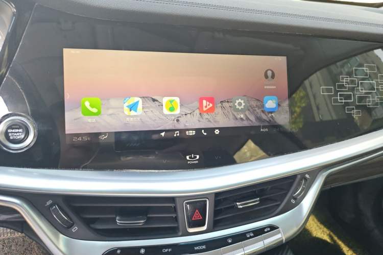 Used Geely Auto Emgrand GT 2018 1.5T MHEV Yaoxiang Edition Audio And AC Panel