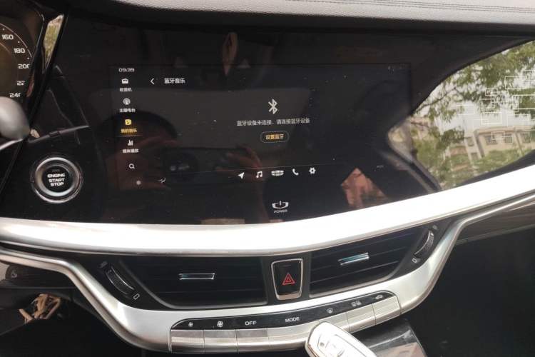 Used Geely Auto Emgrand GT 2018 1.5T MHEV Yaozhi Edition Audio And AC Panel