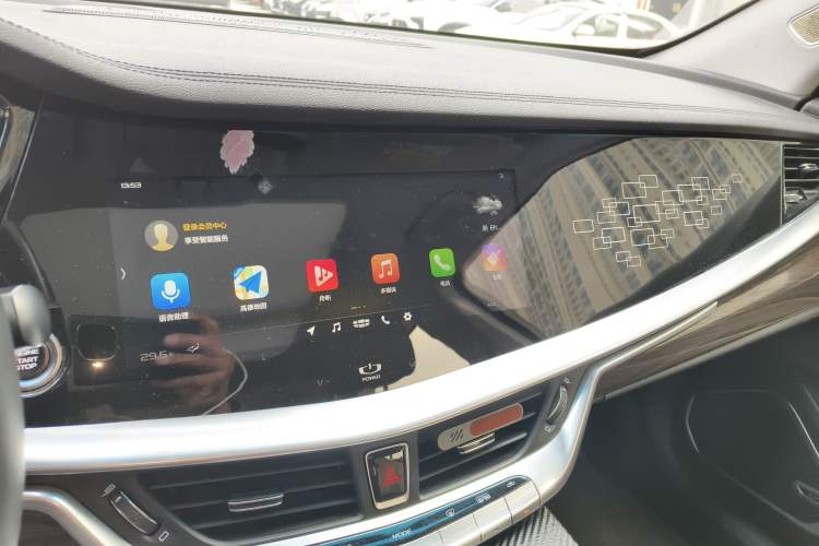 Used Geely Auto Emgrand GT 2018 1.5T MHEV Yaozhi Edition Audio And AC Panel