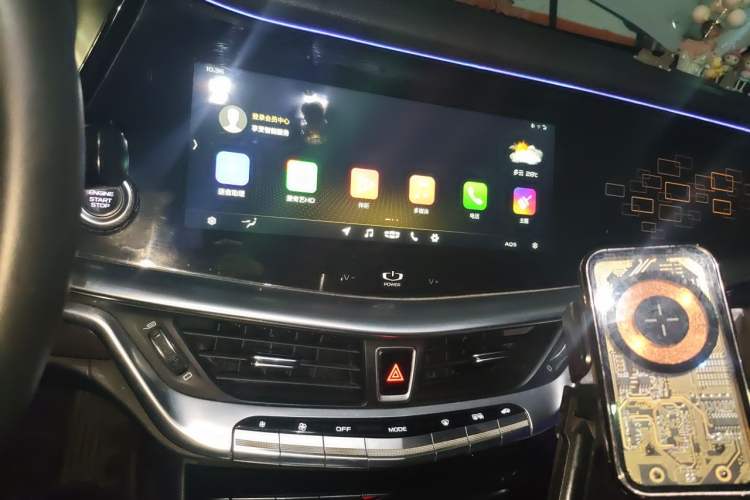 Used Geely Auto Emgrand GT 2018 1.5T MHEV Yaoxiang Edition Audio And AC Panel