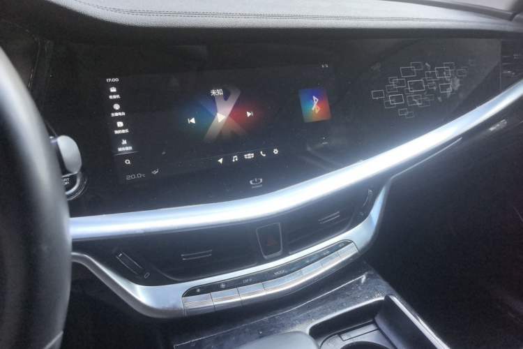 Used Geely Auto Emgrand GT 2018 1.5T MHEV Yaoxiang Edition Audio And AC Panel