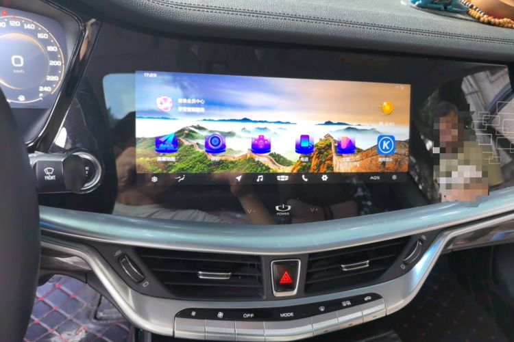 Used Geely Auto Emgrand GT 2018 1.5T MHEV Yaozhi Edition Audio And AC Panel