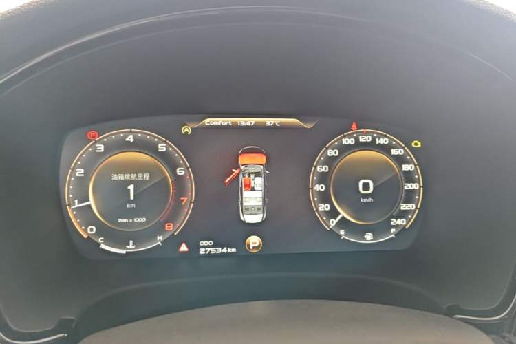 Used Geely Auto Emgrand GT 2018 1.5T MHEV Yaoxiang Edition Instrument Cluster