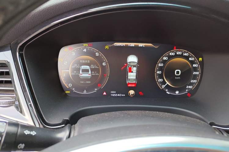 Used Geely Auto Emgrand GT 2018 1.5T MHEV Yaoxiang Edition Instrument Cluster