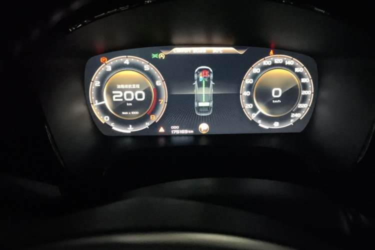 Used Geely Auto Emgrand GT 2018 1.5T MHEV Yaoxiang Edition Instrument Cluster