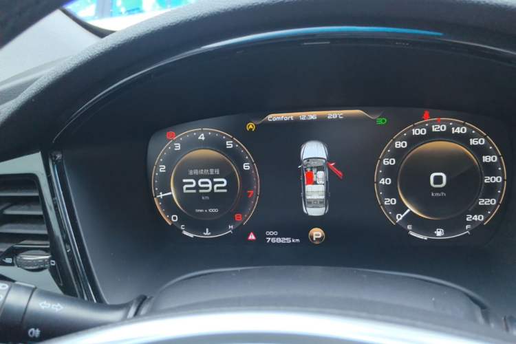 Used Geely Auto Emgrand GT 2018 1.5T MHEV Yaoxiang Edition Instrument Cluster