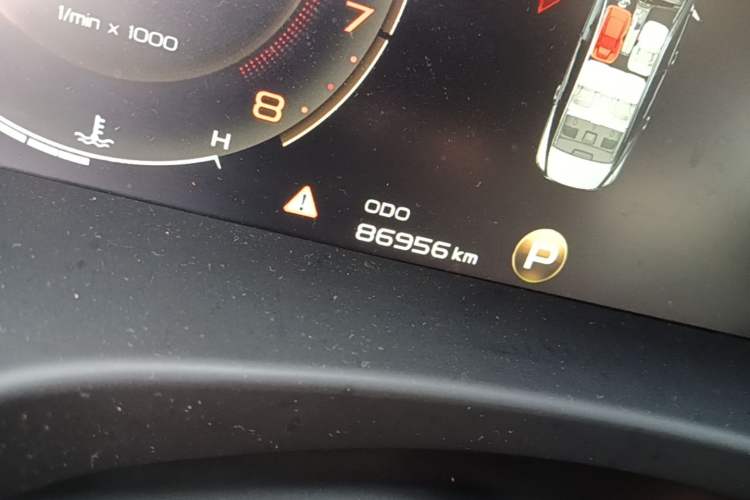 Used Geely Auto Emgrand GT 2018 1.5T MHEV Yaoxiang Edition Odometer Close Up