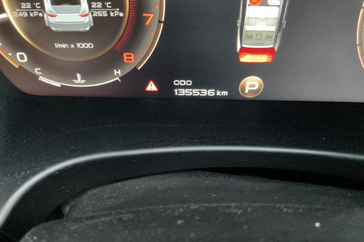Used Geely Auto Emgrand GT 2018 1.5T MHEV Yaozhi Edition Odometer Close Up