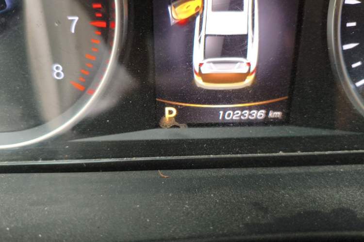 Used Geely Auto Emgrand GT 2018 1.8T Zunshang Zhiling Edition Odometer Close Up