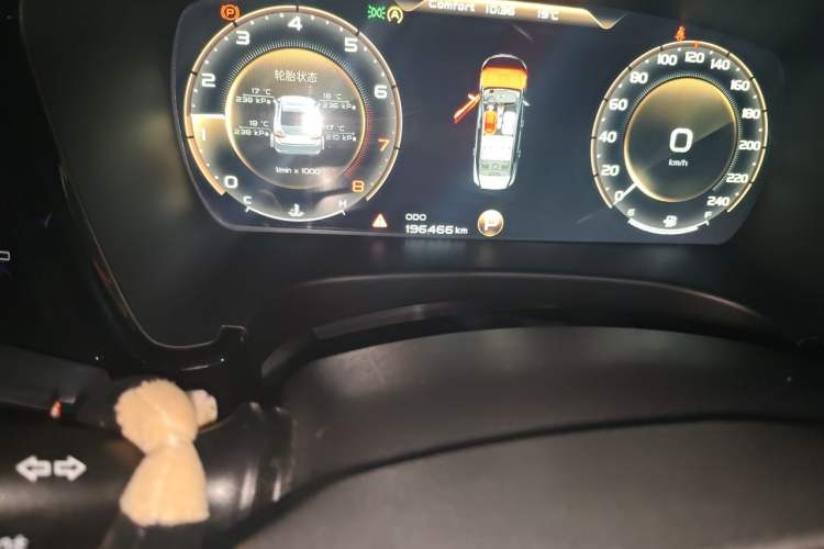 Used Geely Auto Emgrand GT 2018 1.5T MHEV Yaoxiang Edition Odometer Close Up