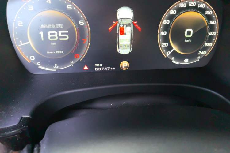 Used Geely Auto Emgrand GT 2018 1.5T MHEV Yaozhi Edition Odometer Close Up
