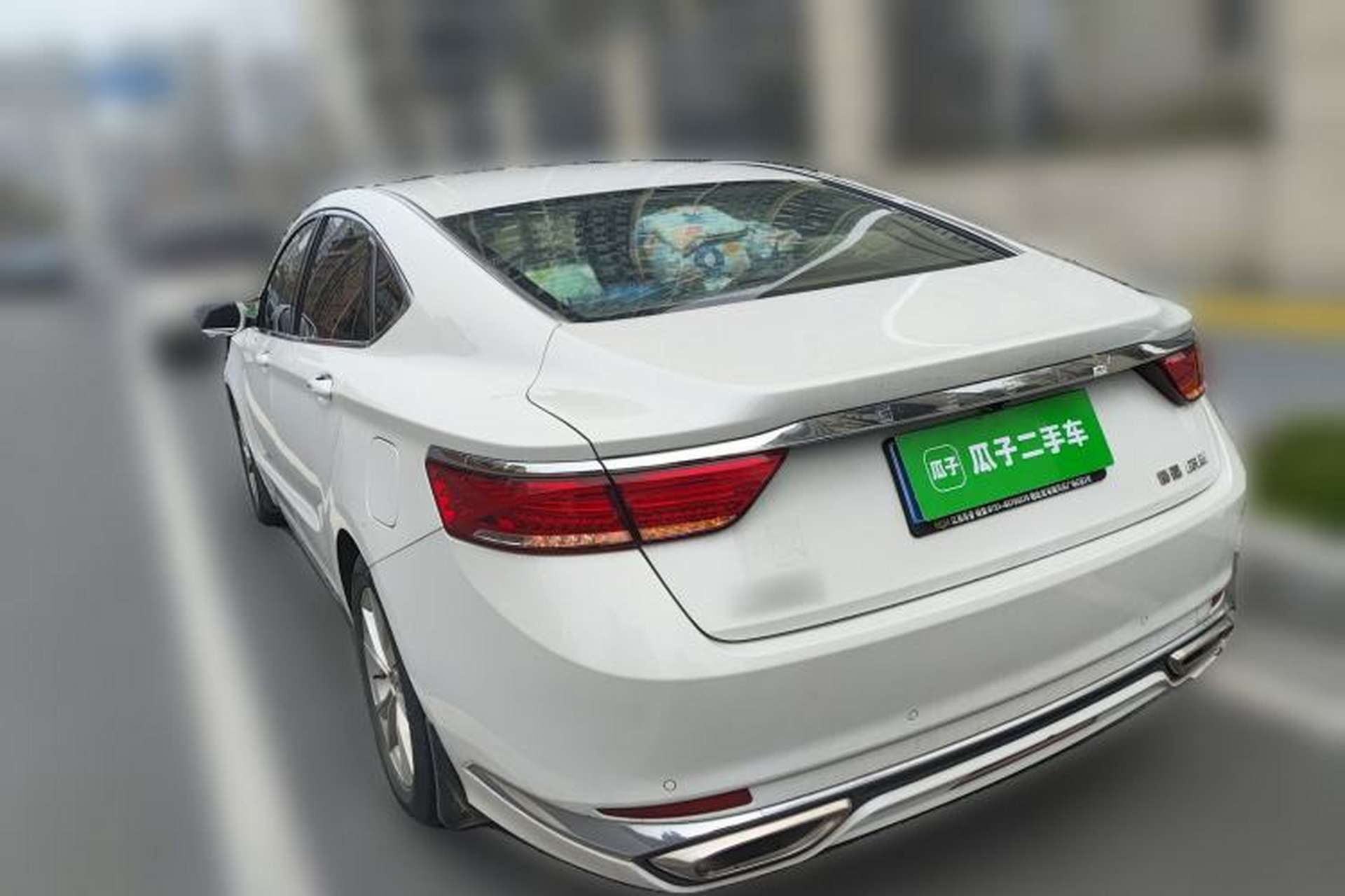 Used Geely Auto Emgrand GT 2018 1.5T MHEV YAOCHI Edition Rear Left 45 Deg