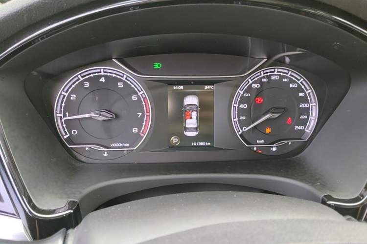 Used Geely Auto Emgrand GT 2020 Revised 1.8T Navigation Edition Instrument Cluster