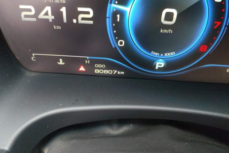 Used Geely Auto Emgrand GT 2020 1.5T MHEV Yaoxiang Edition Odometer Close Up