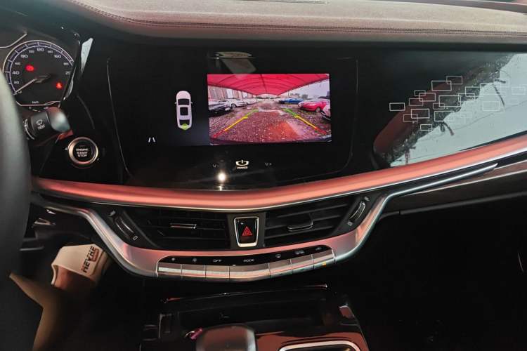 Used Geely Auto Emgrand GT 2020 1.8T Flagship Edition Audio And AC Panel