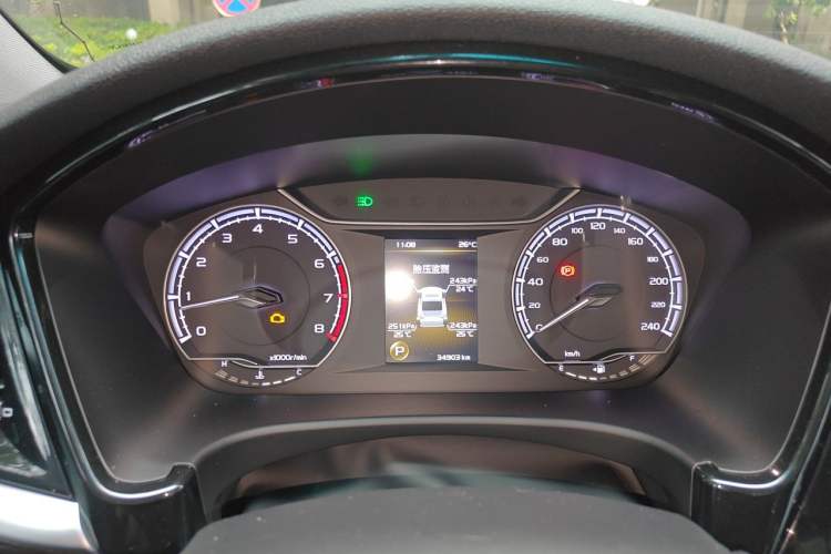 Used Geely Auto Emgrand GT 2020 Revised 1.8T Navigation Edition Instrument Cluster