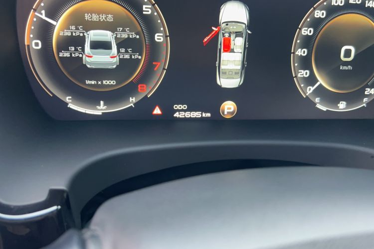 Used Geely Auto Emgrand GT 2020 1.5T MHEV Yaozhi Edition Odometer Close Up