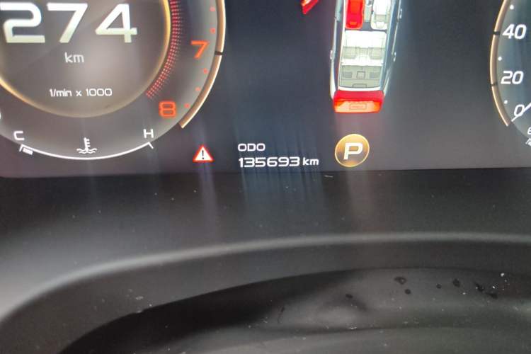 Used Geely Auto Emgrand GT 2020 1.5T MHEV Yaoxiang Edition Odometer Close Up