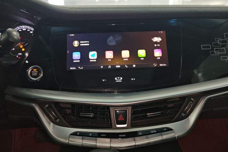 Used Geely Auto Emgrand GT 2020 Revised 1.8T Navigation Edition Audio And AC Panel