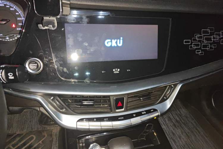 Used Geely Auto Emgrand GT 2020 1.8T Flagship Edition Audio And AC Panel