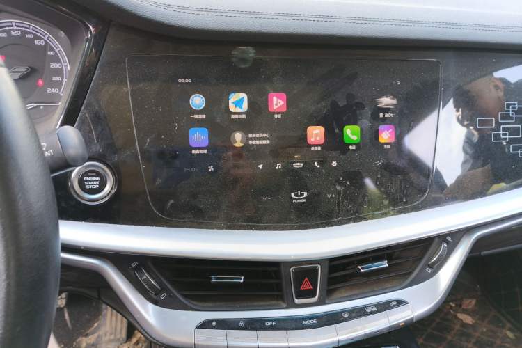 Used Geely Auto Emgrand GT 2020 Revised 1.8T Navigation Edition Audio And AC Panel