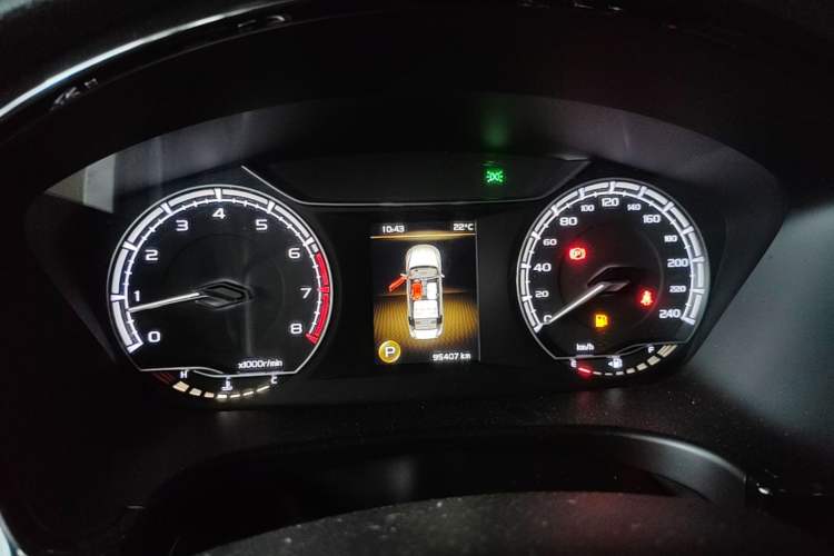 Used Geely Auto Emgrand GT 2020 Revised 1.8T Navigation Edition Instrument Cluster