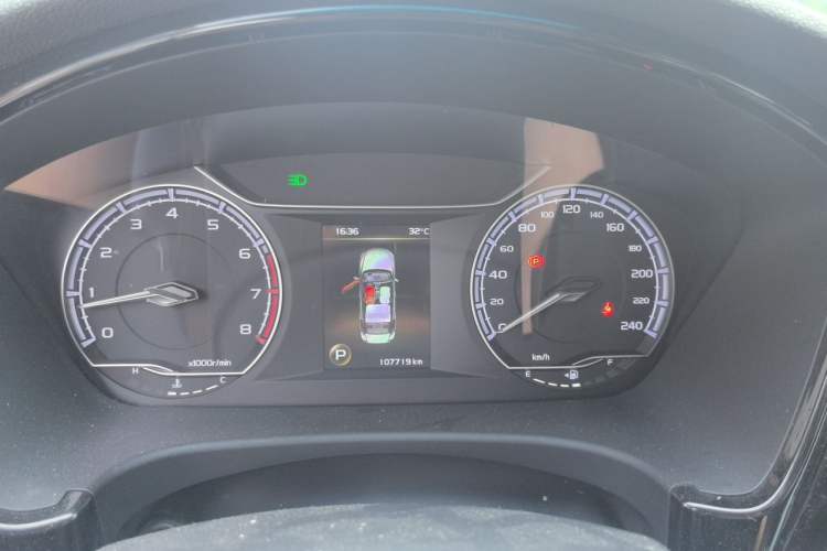 Used Geely Auto Emgrand GT 2020 Revised 1.8T Navigation Edition Instrument Cluster