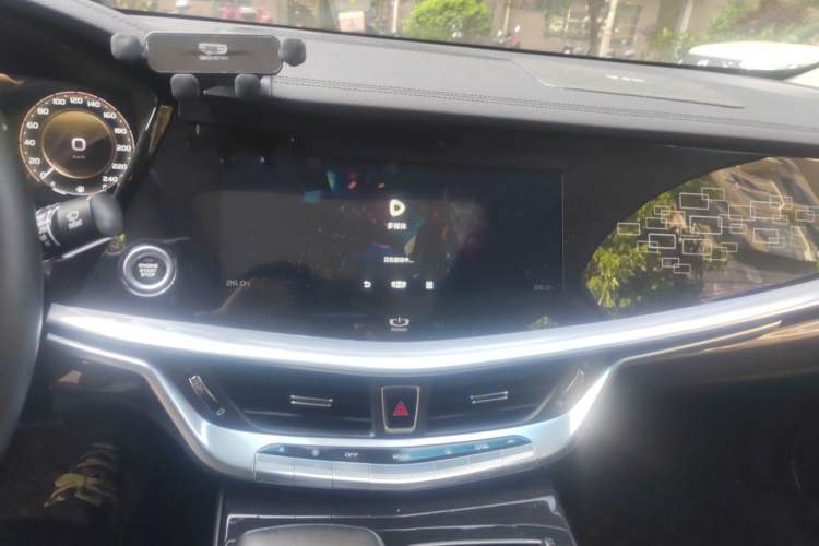 Used Geely Auto Emgrand GT 2021 1.8T Flagship Edition+ Audio And AC Panel