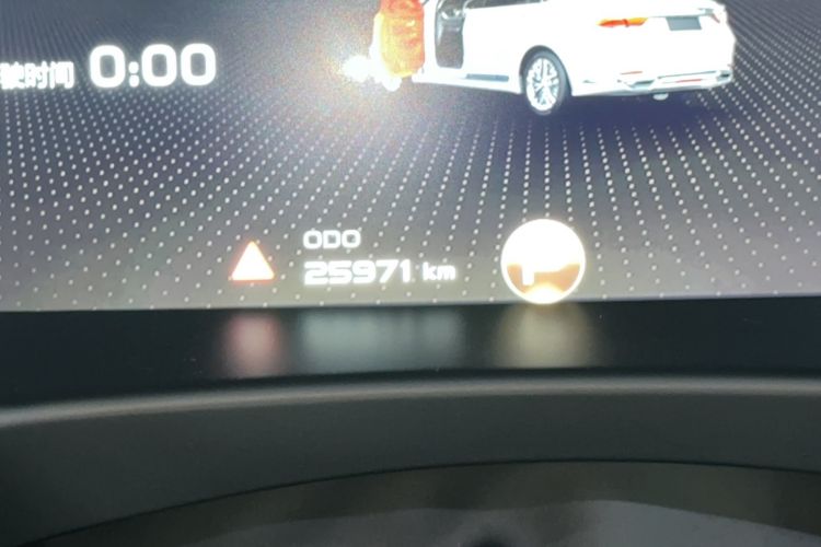 Used Geely Auto Emgrand GT 2021 1.8T Flagship Edition+ Odometer Close Up
