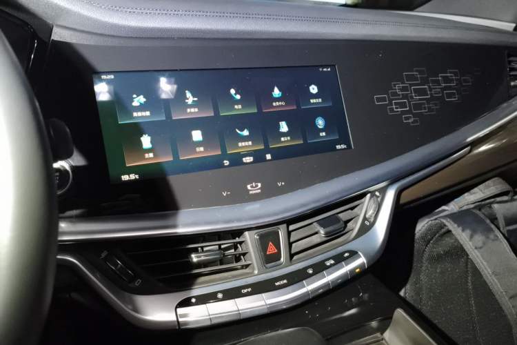 Used Geely Auto Emgrand GT 2021 1.8T National Style Edition Audio And AC Panel