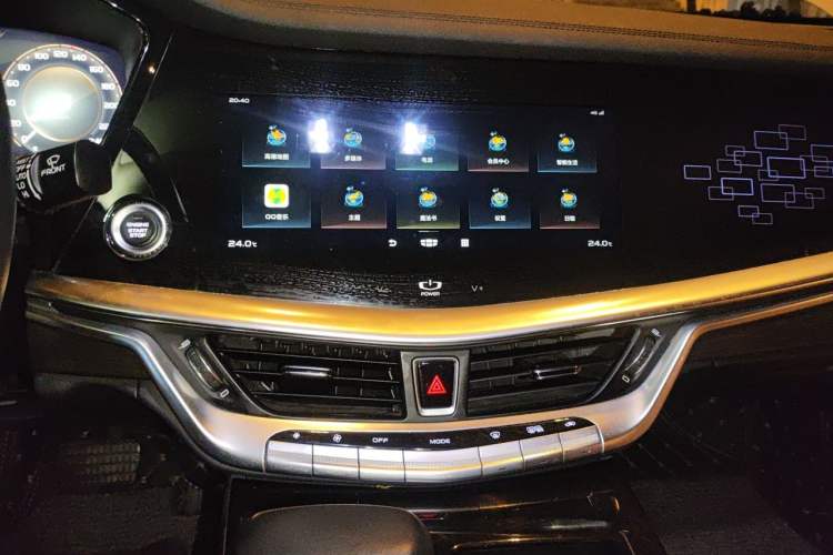 Used Geely Auto Emgrand GT 2021 1.8T Flagship Edition+ Audio And AC Panel
