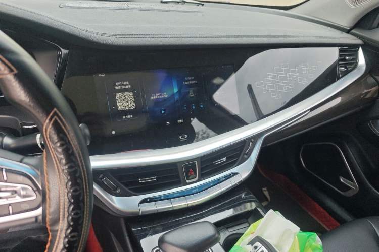 Used Geely Auto Emgrand GT 2021 1.8T Flagship Edition+ Audio And AC Panel