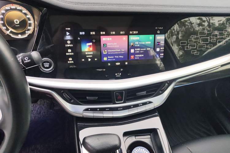 Used Geely Auto Emgrand GT 2021 1.8T Flagship Edition+ Audio And AC Panel
