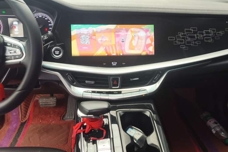 Used Geely Auto Emgrand GT 2021 1.8T Flagship Edition Audio And AC Panel
