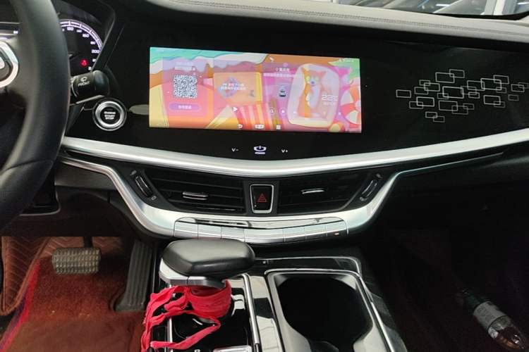 Used Geely Auto Emgrand GT 2021 1.8T Flagship Edition Audio And AC Panel