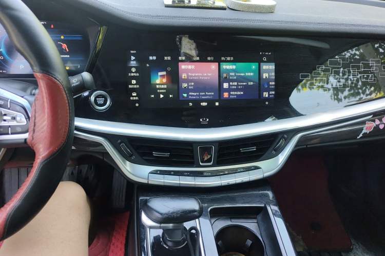 Used Geely Auto Emgrand GT 2021 1.8T Flagship Edition+ Audio And AC Panel