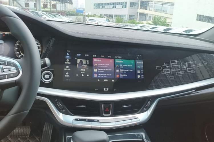 Used Geely Auto Emgrand GT 2021 1.8T Flagship Edition+ Audio And AC Panel