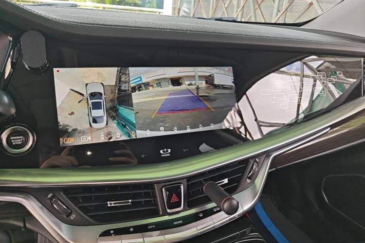Used Geely Auto Emgrand GT 2021 1.8T Flagship Edition+ Audio And AC Panel