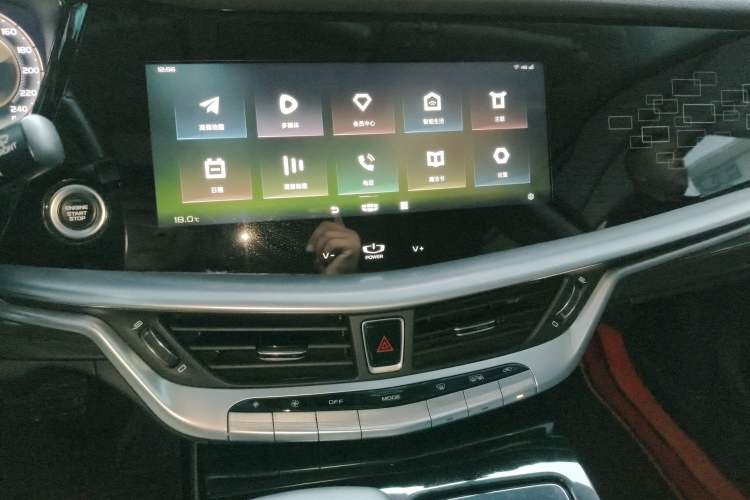 Used Geely Auto Emgrand GT 2021 1.8T Flagship Edition+ Audio And AC Panel