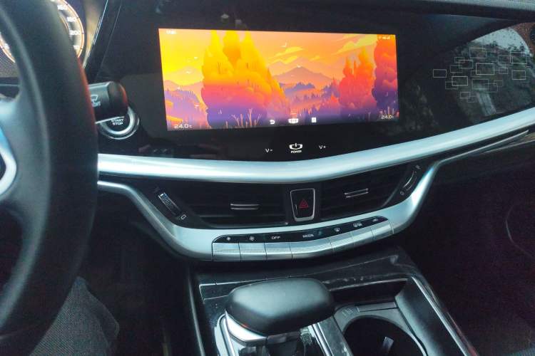 Used Geely Auto Emgrand GT 2021 1.8T Flagship Edition+ Audio And AC Panel