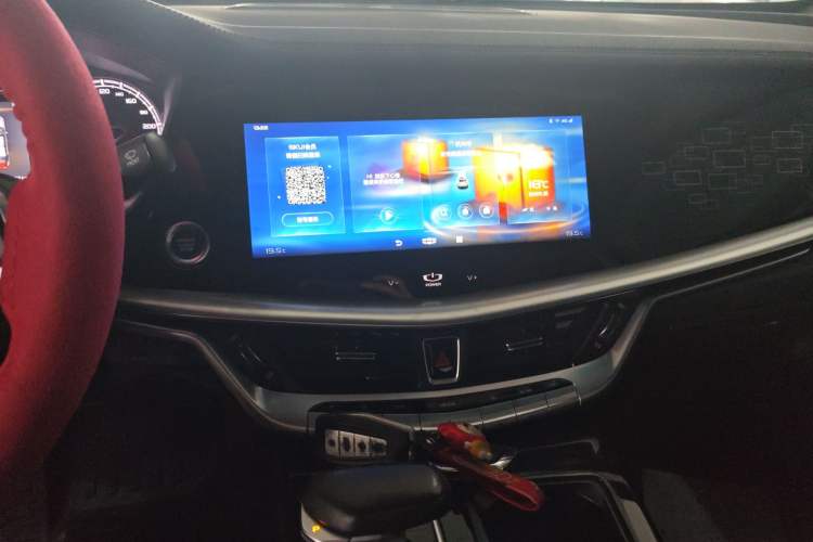 Used Geely Auto Emgrand GT 2021 1.8T Flagship Edition Audio And AC Panel